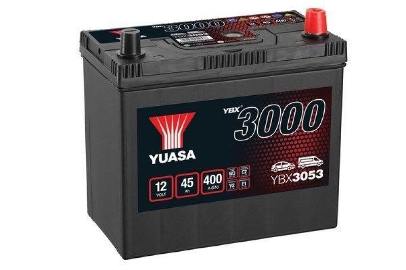 YUASA Starterbatterie YBX3000 SMF Batteries