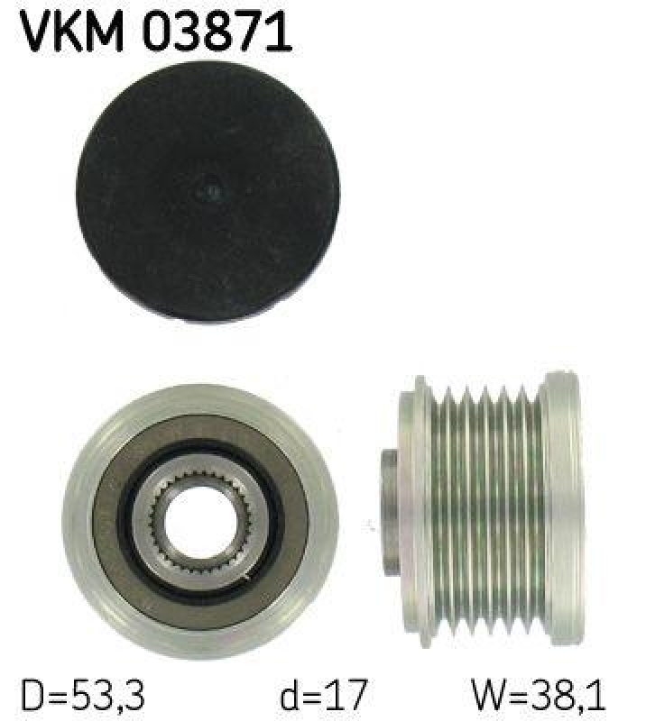 SKF Alternator Freewheel Clutch