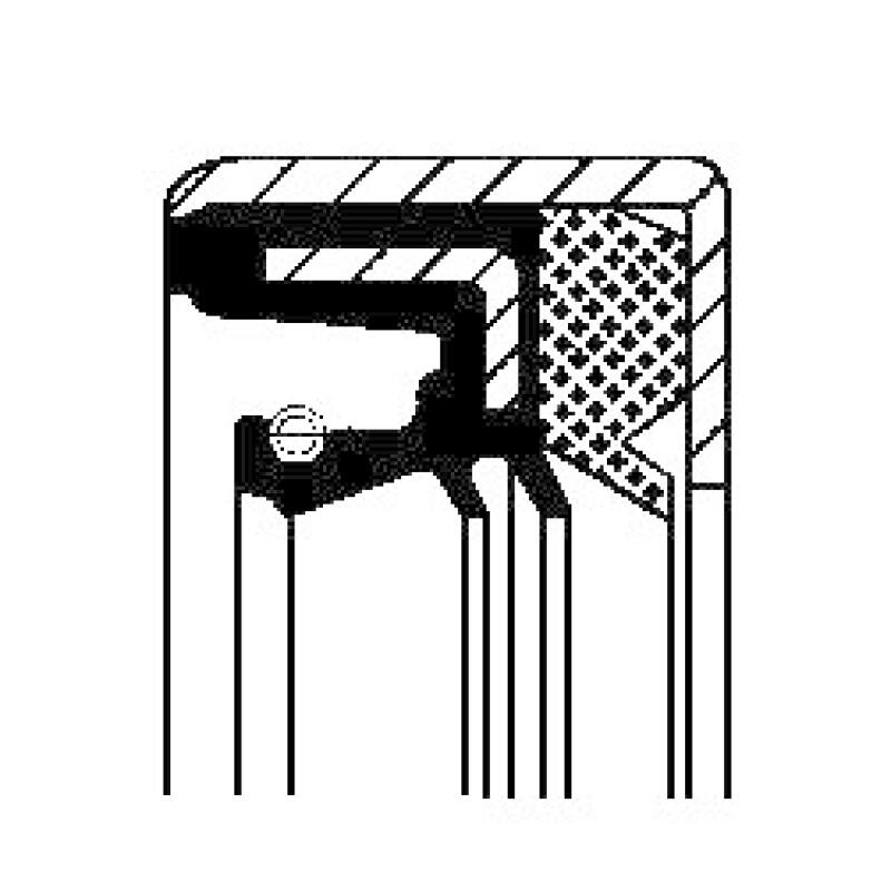 CORTECO Shaft Seal, manual transmission