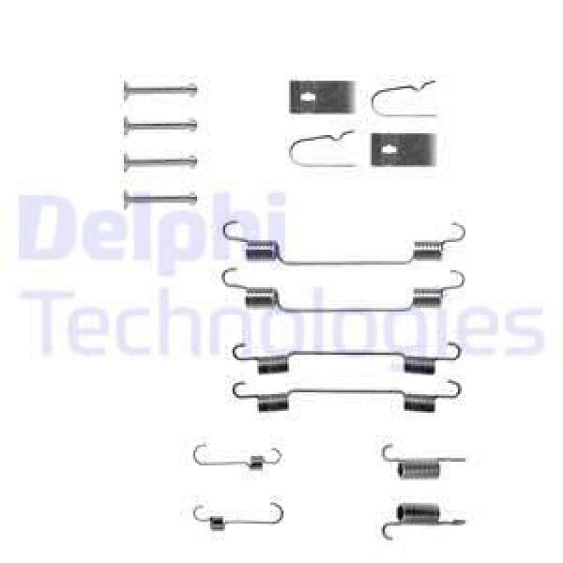 DELPHI Accessory Kit, brake shoes