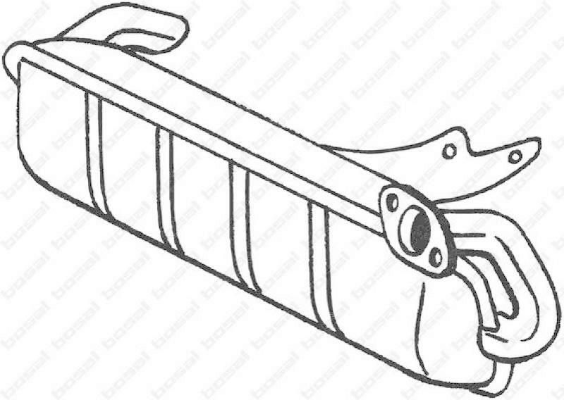 BOSAL Catalytic Converter