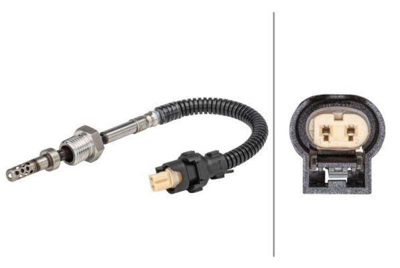 HELLA Sensor, Abgastemperatur 6PT 358 181-221