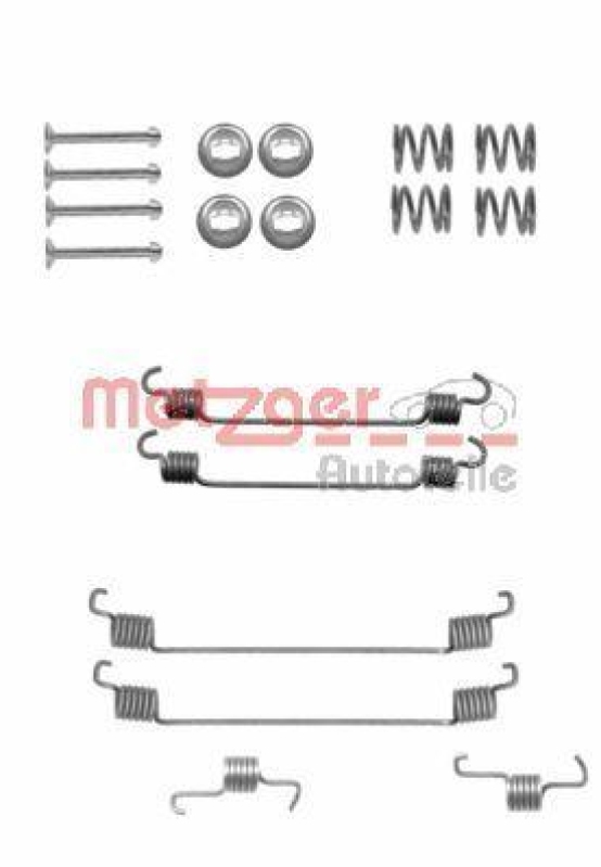 METZGER Accessory Kit, brake shoes