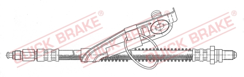 QUICK BRAKE Bremsschlauch