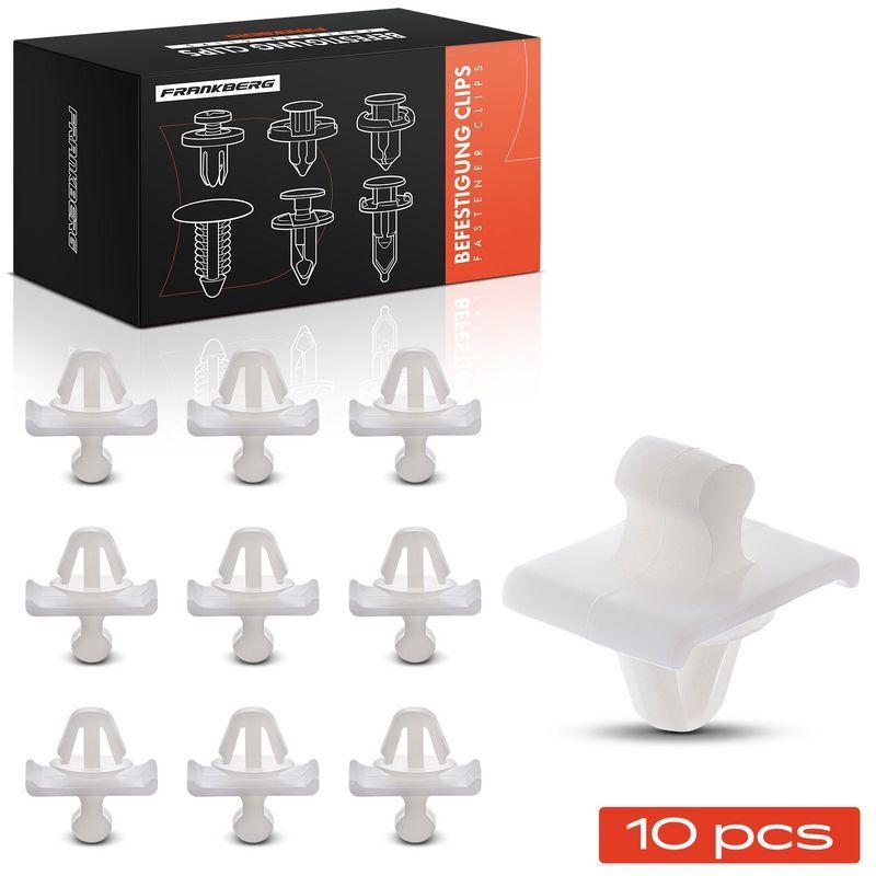 10x Frankberg Befestigungsclips Kotfl&uuml;gel Seitenleisten Verkleidung 5481FB0046859
