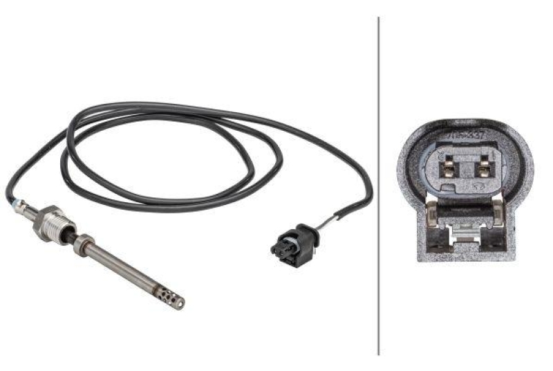 HELLA Sensor, Abgastemperatur 6PT 358 181-241