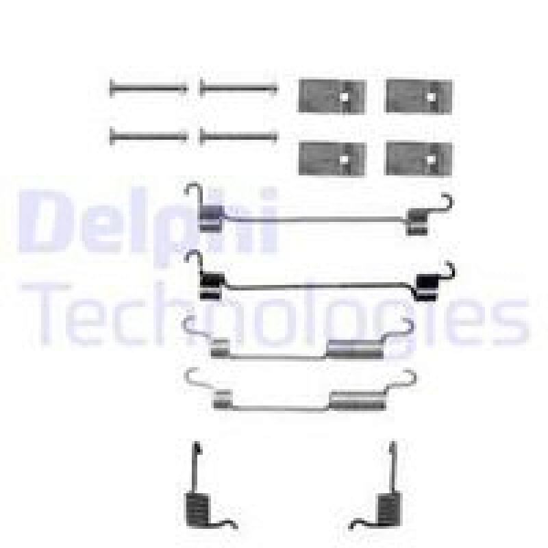 DELPHI Accessory Kit, brake shoes