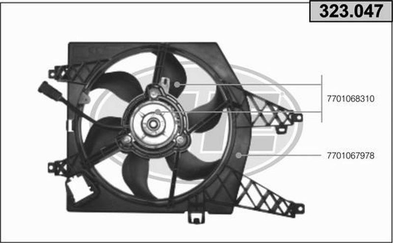 AHE Fan, radiator