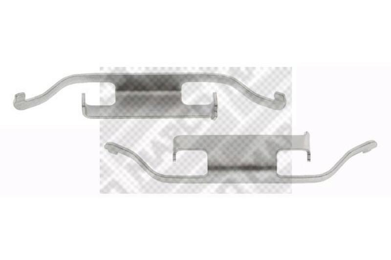 MAPCO Accessory Kit, disc brake pad