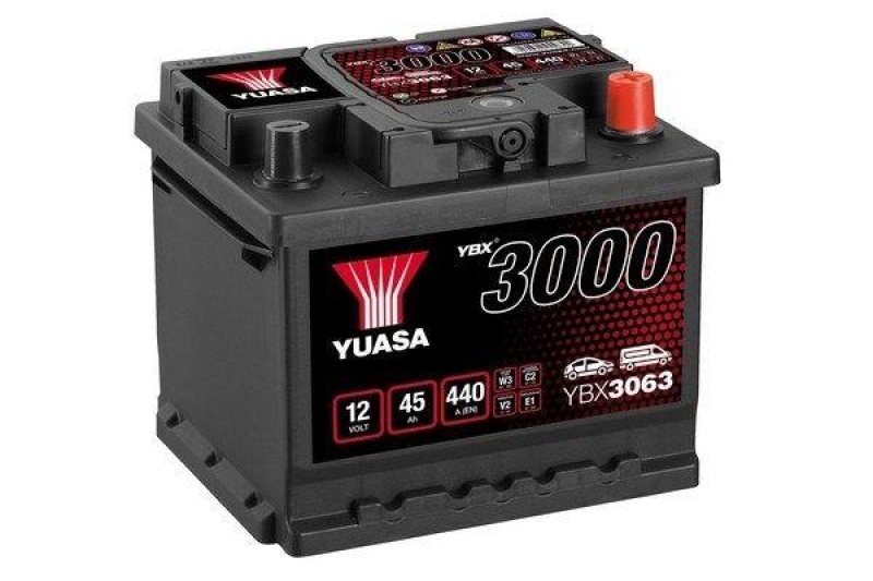 YUASA Starterbatterie YBX3000 SMF Batteries