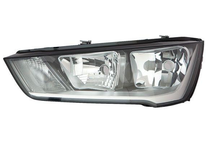 1x Alkar Hauptscheinwerfer H15 H7 Links passend für Audi A1 8XA BJ ab 01...