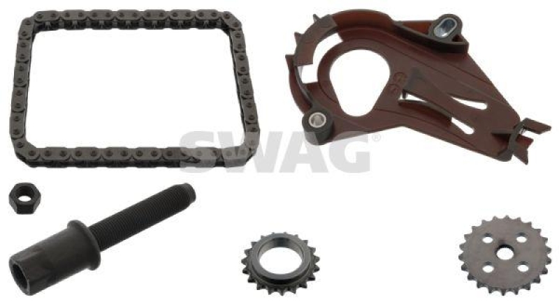 SWAG Chain Set, oil pump drive