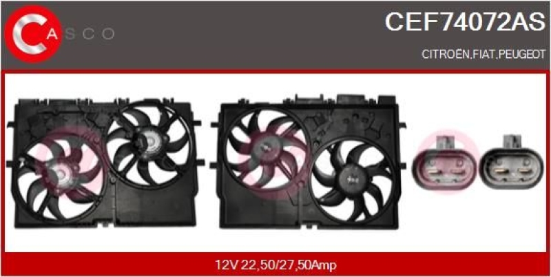 CASCO Electric Motor, radiator fan