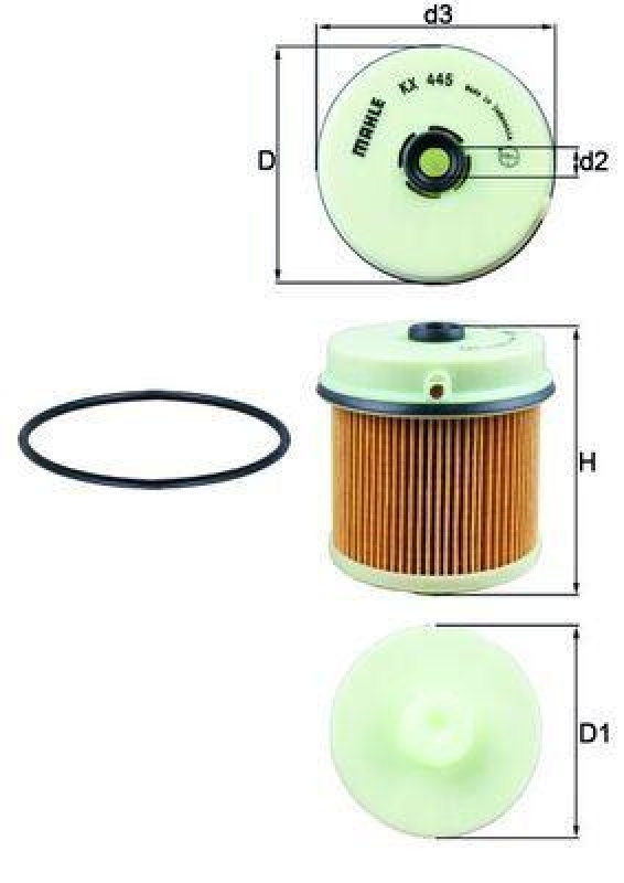 MAHLE Kraftstofffilter