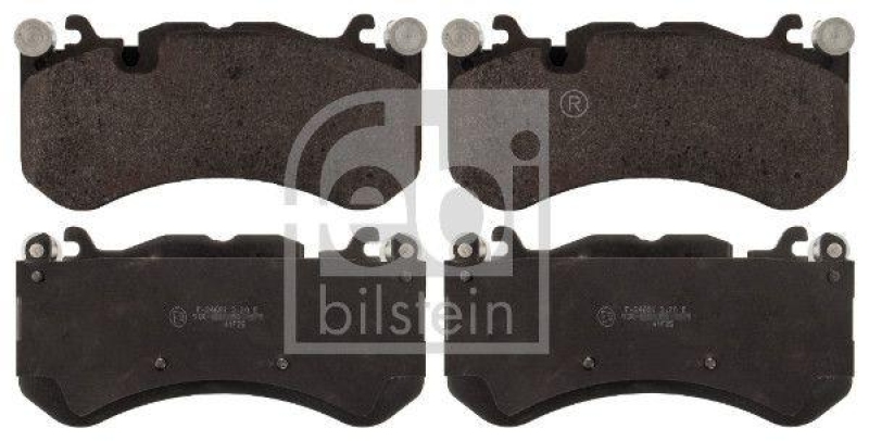 FEBI BILSTEIN Bremsbelagsatz, Scheibenbremse 116141