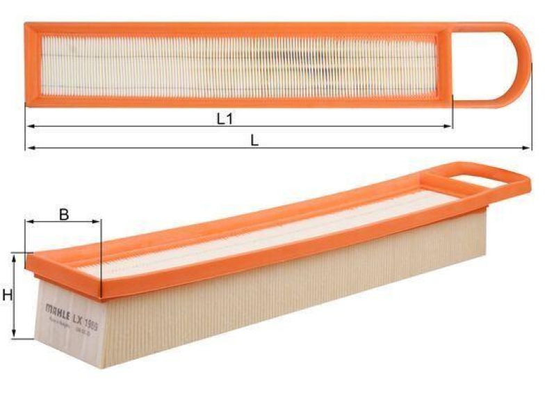 MAHLE ORIGINAL Air Filter