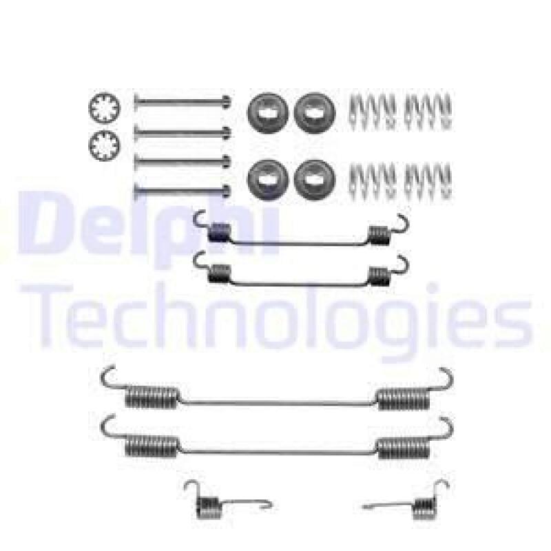 DELPHI Zubehörsatz Bremsbacken Trommelbremse Montagesatz