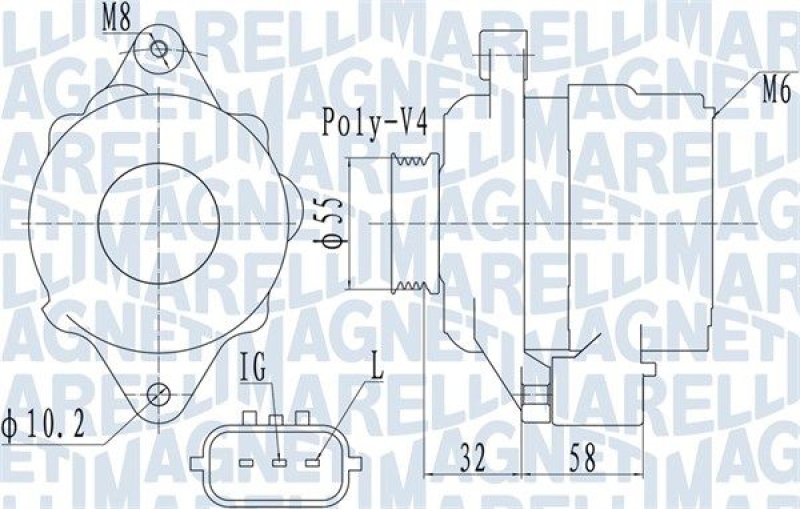 MAGNETI MARELLI Alternator