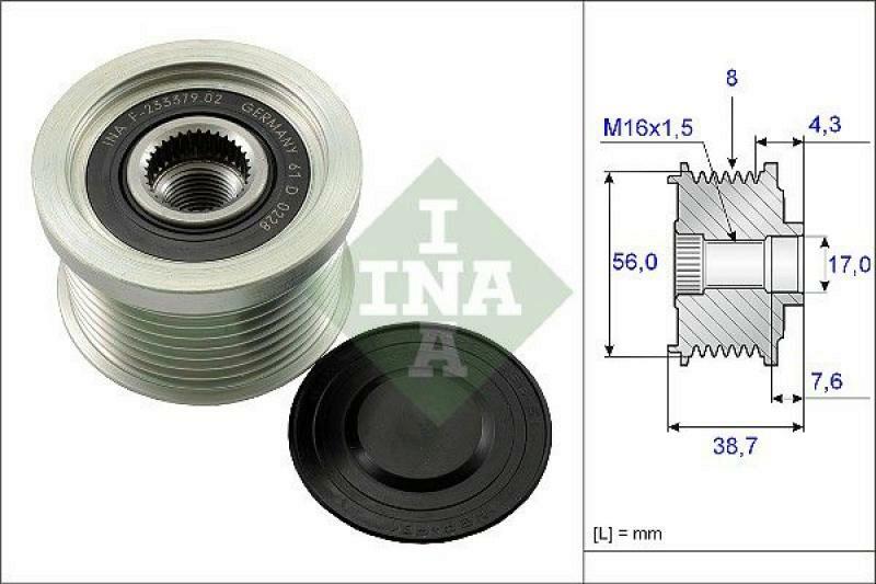 Schaeffler INA Generatorfreilauf