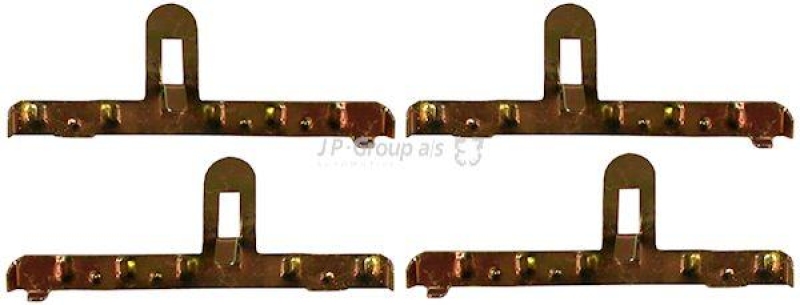 JP GROUP Accessory Kit, brake pad JP GROUP