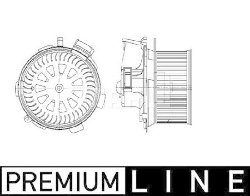 MAHLE Interior Blower PREMIUM LINE