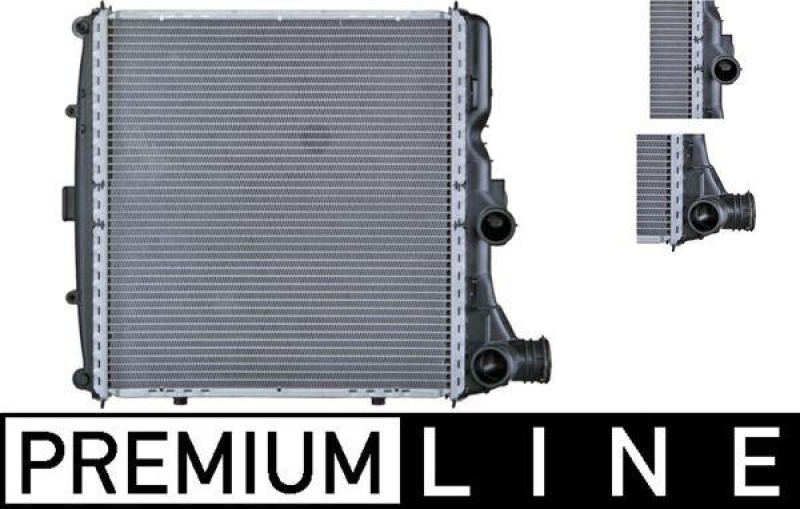 MAHLE Kühler, Motorkühlung BEHR *** PREMIUM LINE ***
