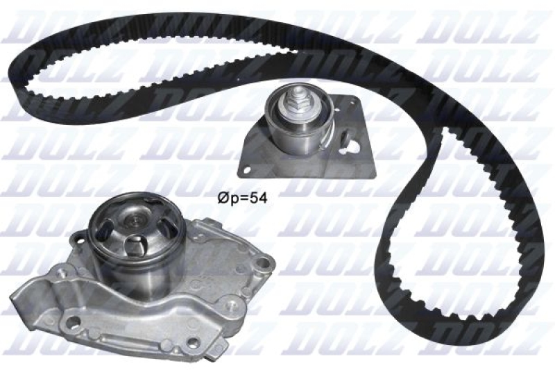 DOLZ Water Pump & Timing Belt Set