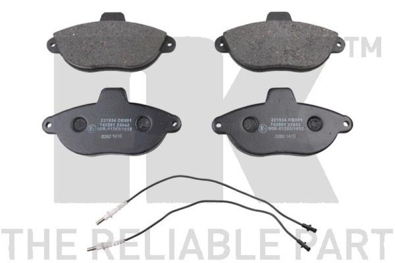 NK Brake Pad Set, disc brake