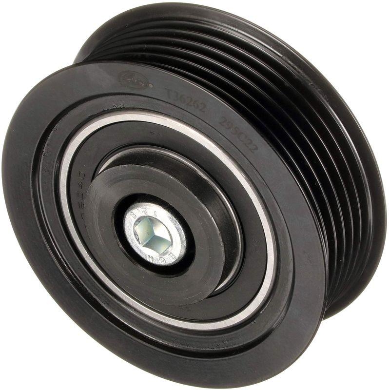 GATES Deflection/Guide Pulley, V-ribbed belt DriveAlign®