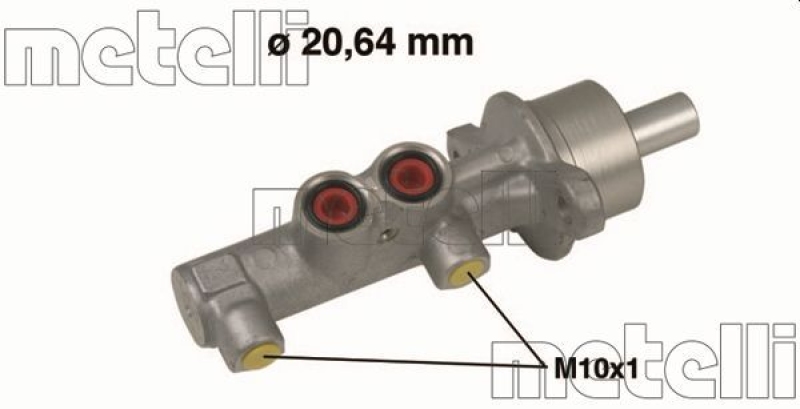 METELLI Brake Master Cylinder