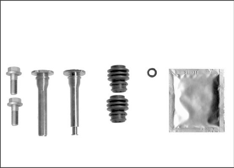 MAPCO Führungshülsensatz, Bremssattel