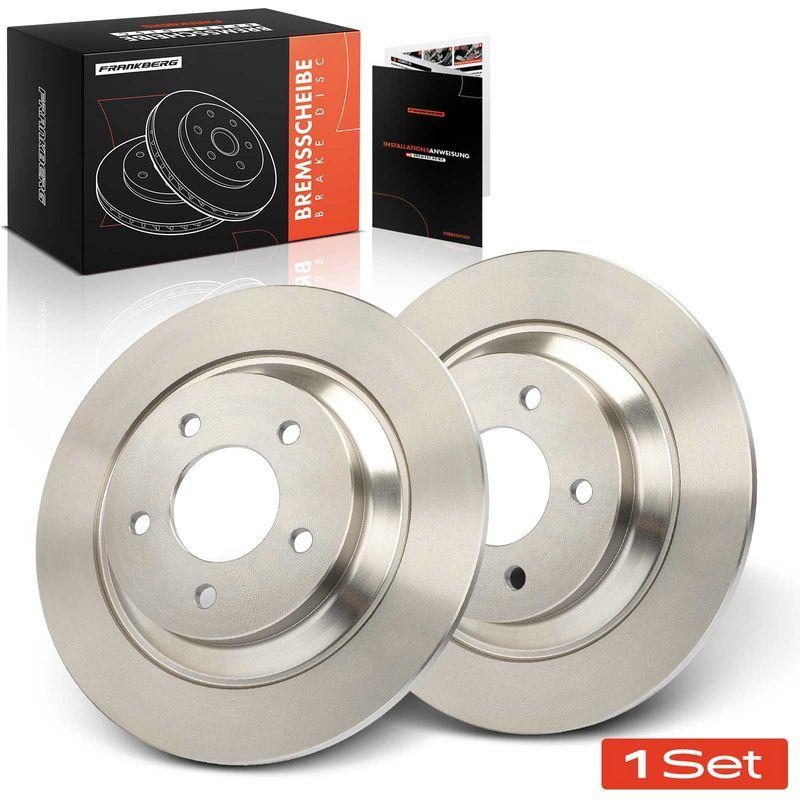 2x Frankberg Bremsscheiben Hinterachse 5481FB0033805