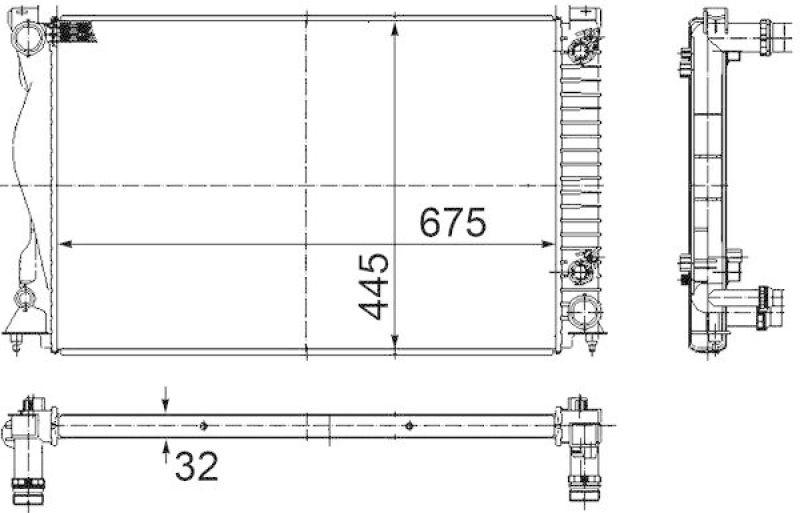 MAHLE Kühler, Motorkühlung BEHR