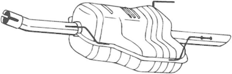 BOSAL End Silencer