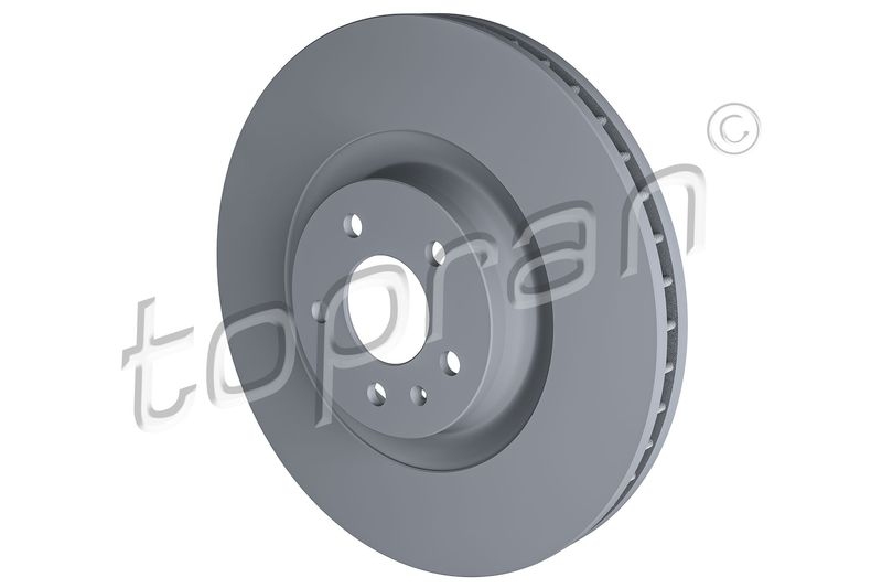 2x TOPRAN Bremsscheibe COATED 116385