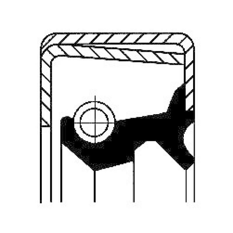 CORTECO Shaft Seal, wheel hub