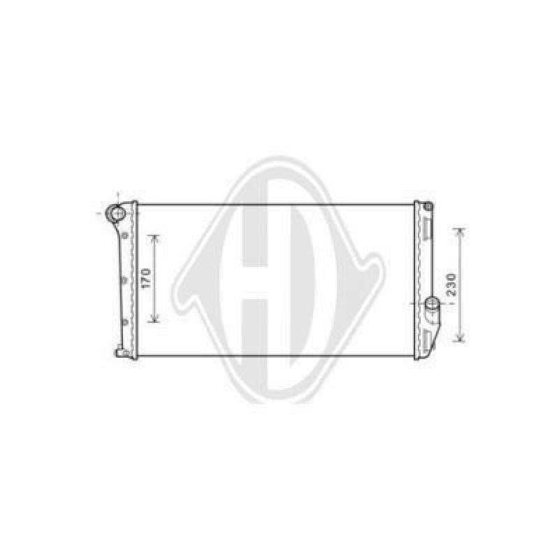 DIEDERICHS Radiator, engine cooling DIEDERICHS Climate