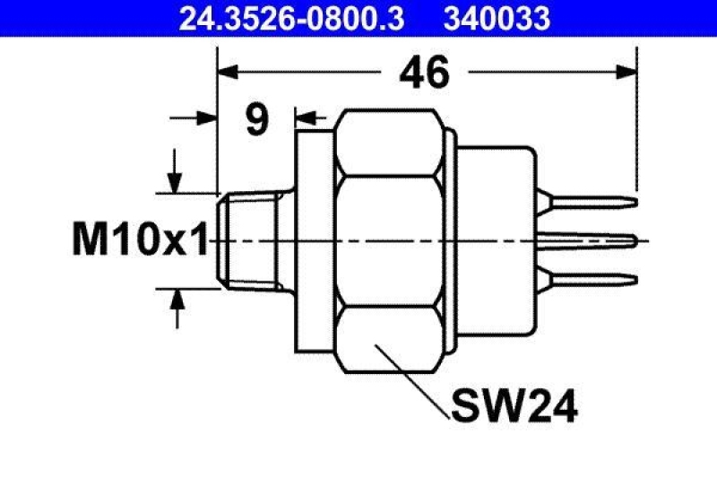 ATE Brake Light Switch