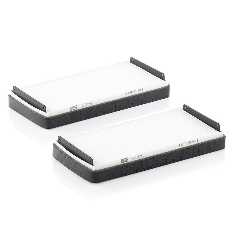 MANN-FILTER Filter, Innenraumluft CU 2745-2