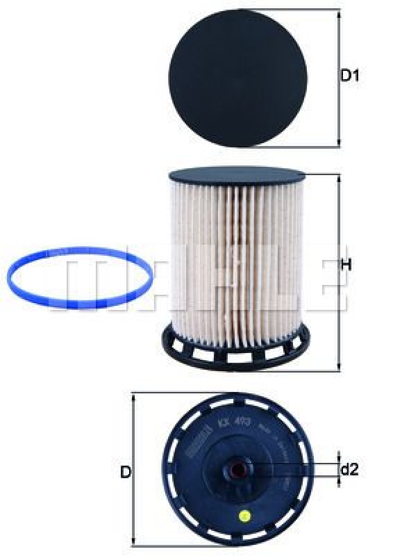 KNECHT Fuel Filter