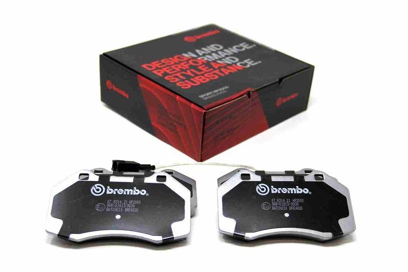 BREMBO High Performance Brake Pad Set UPGRADE, SPORT | HP2000