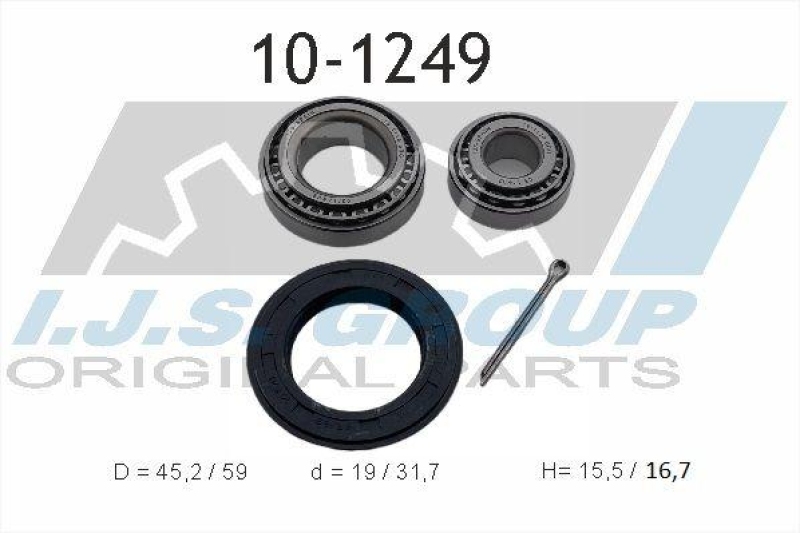IJS GROUP Radlagersatz Technology &amp; Quality