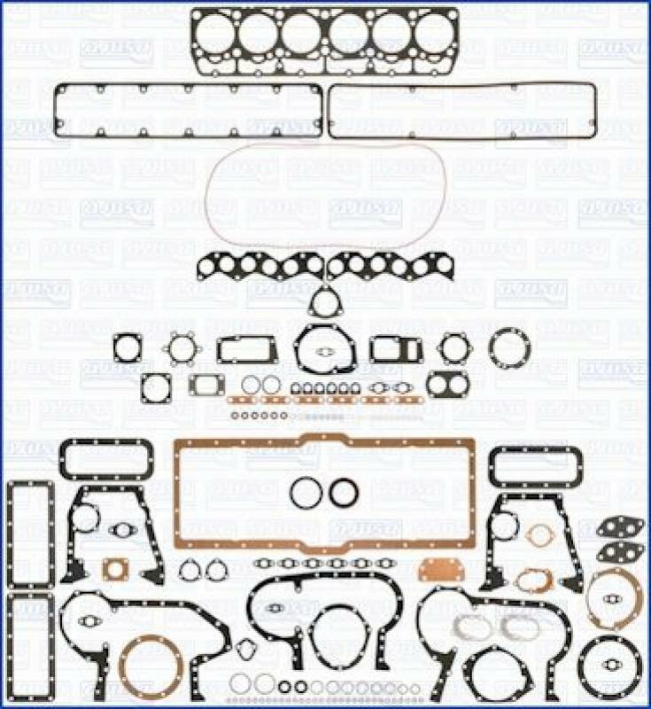 AJUSA Full Gasket Set, engine FIBERMAX