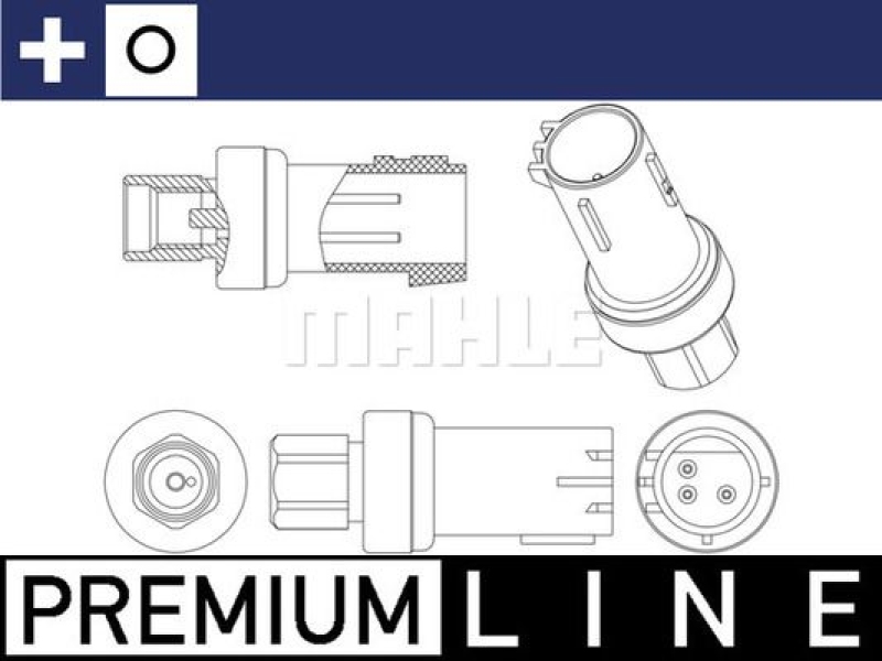 MAHLE Pressure Switch, air conditioning BEHR *** PREMIUM LINE ***
