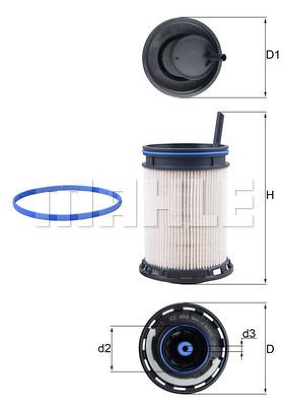 KNECHT Fuel Filter