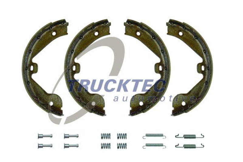 TRUCKTEC AUTOMOTIVE Brake Shoe Set, parking brake