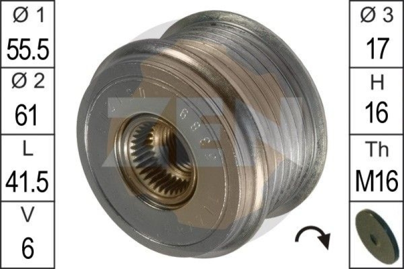 ERA Alternator Freewheel Clutch