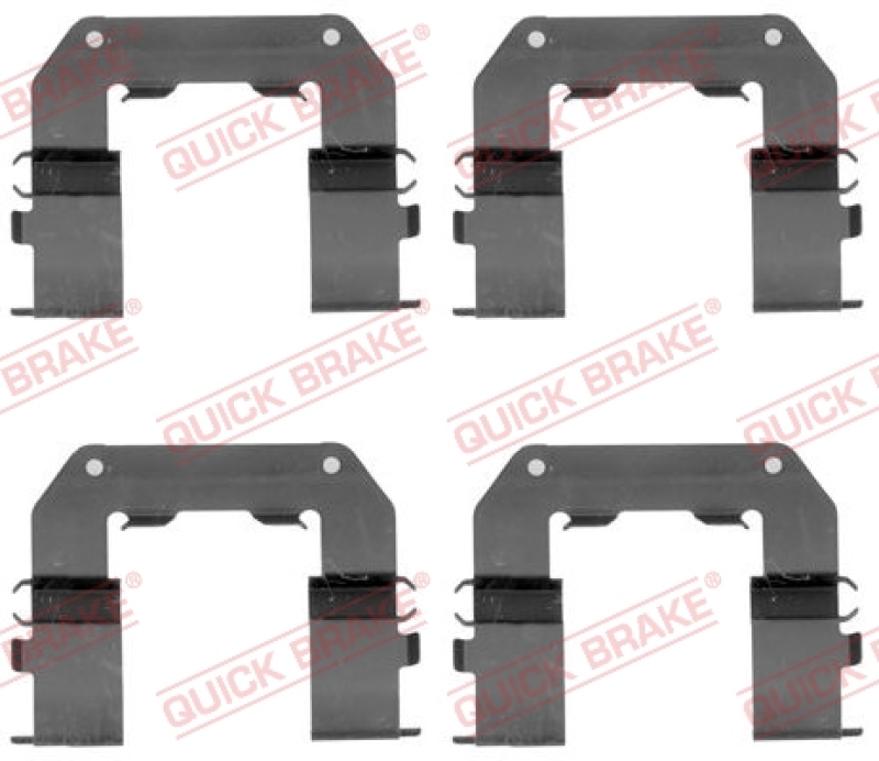 QUICK BRAKE Zubehörsatz, Scheibenbremsbelag