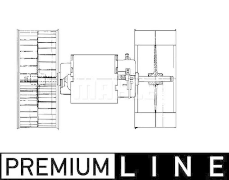 MAHLE Innenraumgebläse BEHR *** PREMIUM LINE ***