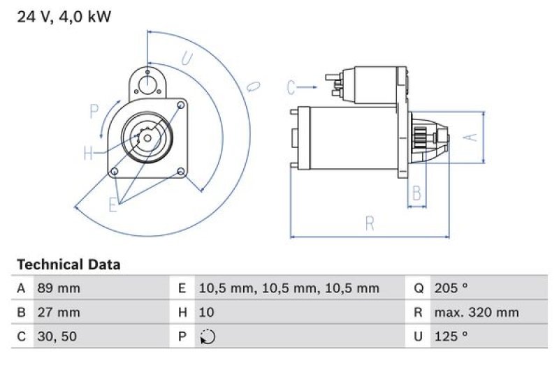 BOSCH Starter